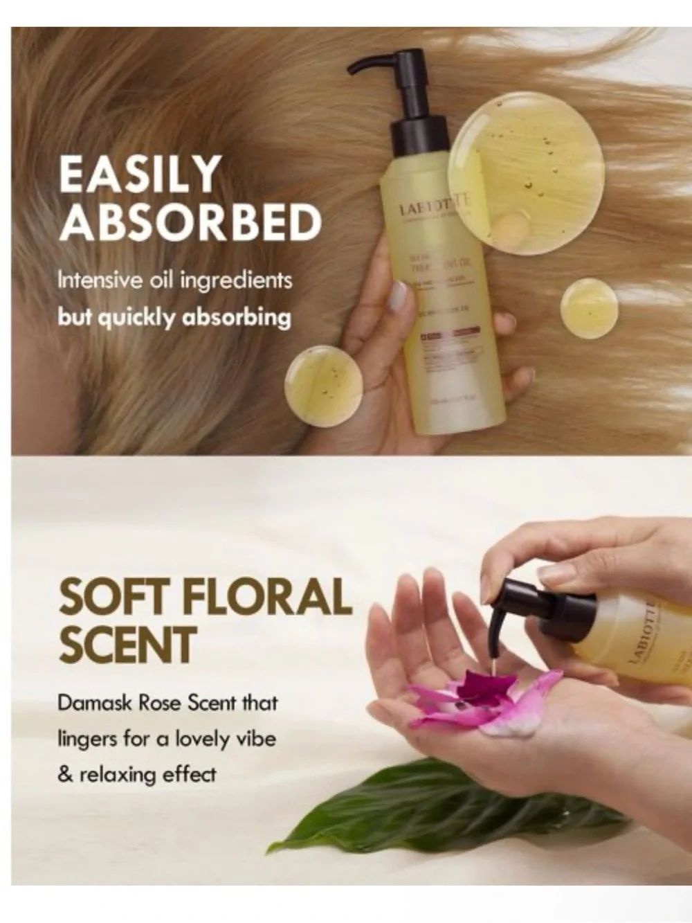 Labiotte Silk Hair Treatment Oil